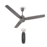 Havells FAB BLDC Ceiling Fan 1200mm, 380 RPM, Savings upto 65%, Reverse Rotation, 4 Modes (Boost, Sleep, Breeze, Mop), Low Wattage 30W, Low Noise, Air Flow:225 CMM, 3 Year Warranty, Stone Grey