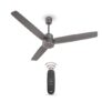 Havells FAB BLDC Ceiling Fan 1200mm, 380 RPM, Savings upto 65%, Reverse Rotation, 4 Modes (Boost, Sleep, Breeze, Mop), Low Wattage 30W, Low Noise, Air Flow:225 CMM, 3 Year Warranty, Stone Grey