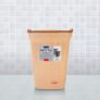 Nayasa Rope 54 Liters Plastic Laundry Basket for Clothes with Lid | Laundry Bag for Clothes | Laundry Basket Plastic | Clothes Basket | Multipurpose Basket for Storage | Light Brown