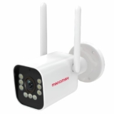 MANOMAY 3MP 4G Bullet Security Camera BIS-ER (STQC) Certified IP66 All Time Color Night Vision Human Detection Supports Upto 256GB Memory Card Cloud Storage CCTV Camera for Home Office Shop M1097-SF