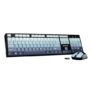 Zebronics Wireless Keyboard & Mouse Combo, 104 UV-Printed Keys, ₹ Key, 12 Multimedia Keys, Retractable Stand, 4 Button Mouse, 1600 DPI, High Precision, USB Nano Receiver (Companion 304, Green)