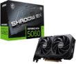 msi NVIDIA GeForce RTX 5060 8G Shadow 2X OC Carte Graphique Gaming GDDR7 128 Bits, Fréquence Boost jusqu’à 2535 MHz, PCIe Gen 5, DLSS 4, DP 2.1 x 3, HDMI 2.1 x 1, SFF Ready