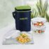 Cello Dazzle Series Victor Opalware Dinner Set | 20Pcs | White | Service for 6 | Microwave & Dishwasher Safe | Light-Weight & Durable | Chip & Scratch Resistant | Best for Special Occasion & Gifting