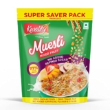 Kwality Muesli Mixed Fruit Super Saver Pack 700 G | Mixed Fruit | Zero Cholesterol & Trans Fat | No Added Refined Sugar | Healthy Food & Breakfast Cereal