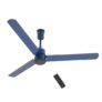 V Guard Zenair Pro BLDC Ceiling Fan 1200 mm | BEE 5-Star Energy Saving | High-Speed BLDC Motor (370 RPM) | Remote Control with 6 Speeds | UI LED speed indicator | 2-Year Warranty | Sapphire Blue