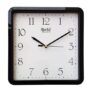 Ajanta Plastic Abstract Analog Wall Clock (21.6 Cm X 21.6 Cm X 3.2 Cm, Black)
