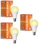 Halonix 12W LED Light Bulb | Yellow (3000K) |Pack of 3|Energy Efficient| 4kv Surge Protection | High Lumens per watt, B22
