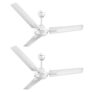 Havells 1200Mm Andria Energy Saving Ceiling Fan (4.2 stars, Pearl White, Pack Of 2)