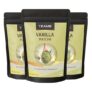 TE-A-ME Vanilla + Matcha Green Tea Powder – 150g (99 Servings) | 50g – Pack of 3 | Brew Delicious Flavoured Matcha | Vanilla Latte | 100% Natural | Ceremonial Grade