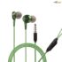 Portronics Conch Theta C in Ear Type C Wired Earphones with in Line HD Mic, Powerful Audio, 14.2mm Driver, Unique Earbuds Design, TPE Anti Tangle Wire, in line Controls, Wide Compatibility(Orange)