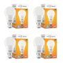 wipro Garnet 10W LED Bulb for Home & Office |Cool Day White (6500K) | B22 Base|220 degree Light coverage |4Kv Surge Protection |400V High Voltage Protection |Energy Efficient | Pack of 4