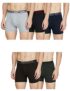 Dixcy Scott Originals Men’s Long Cross Trunk Comfort Fit Solid Innerwear Outer Elastic with Spandex(Black Grey Mel Olive Deep Blue Coffee Brow – Pack of 5 )-90