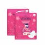 Velora Soft Feel & Rash Free Pack of 2 Trifold Sanitary Pads| XXL – 320MM | 80 Pads (40 Pads Each) | Sanitary Pads for Women and Girls, Quick Absorption, Heavy Flow Champion, Skin Friendly