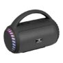 ZEBRONICS Portable Bluetooth Speaker, 8W, Upto 18 Hours Playback, BTv5.3, mSD, TWS, USB, 8 Multi-Color LED Modes, Call Function, Type-C Charge, Deep Bass, Carry Handle (County 5 Plus, Black)