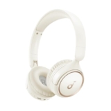 soundcore by Anker H30i Wireless On-Ear Headphones, Foldable Design, Pure Bass, 70H Playtime, Bluetooth 5.3, Lightweight and Comfortable, App Connectivity, Multipoint Connection (White)