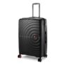 Nasher Miles Polypropylene Spinner Seattle Hard-Sided Check-in Luggage 28 inch | 75cm | 8 Wheels Large Trolley Bag for Travel | Suitcase (Black)