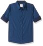 Amazon Brand – Jam & Honey Boy’s Regular Fit Casual Shirt(SYMAW22SHR01_Navy_2-3 Years)