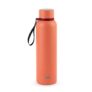 CELLO Duro Kent Gen-X Stainless Steel Flask 520ml Peach | Wide Mouth with Carrying Loop, Leak Proof Double Wall Vacuum Insulated Hot and Cold Flask Water Bottle For Office Gym Biking Outdoor Hydration