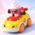 GITGRNTH 4 Pic Mini Die Cast Pull Back Cars for Kids Age 3+