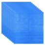 Rylan Self-Adhesive Waterproof PE Foam 3D Wall Panels Wallpaper Sticker for Bathroom, Living Room, and Home Decoration (70 x 77cm, Appx. 5.8Sq Feet) (1pc Dark Blue)