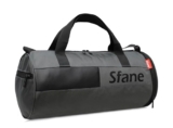 Sfane Polyester Duffle/Shoulder/Gym Bag for Men & Women with Separate Shoe Compartment (Solid Black)