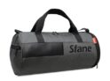 Sfane Polyester Duffle/Shoulder/Gym Bag for Men & Women with Separate Shoe Compartment (Solid Black)