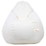 Sattva Classic Bean Bag Cover Without Beans XXXL Size – White