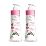 Yardley London English Rose Moisturizing Hand and Body Lotion with germ shield, 350ml+50ml Extra=400ml (Pack of 2)