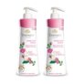 Yardley London English Rose Moisturizing Hand and Body Lotion with germ shield, 350ml+50ml Extra=400ml (Pack of 2)