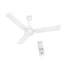 Havells 1200mm Ambrose DX BLDC Motor Ceiling Fan for Home | Remote Controlled, High Air Delivery Fan | 5 Star Rated, Upto 60% Energy Saving| Power: 350 RPM| 2 Year Warranty | (Pack of 1, White)