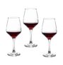 Yinikiz Red Wine Glass 350ml European Style Crystal Clear Glass (Set of 3)