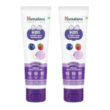 Himalaya Kids Bubble Gum Toothpaste, 80g x Pack of 2 | 2 to 12 Years | Natural solution for germ and cavity protection | 99% Natural Origin Ingredients