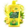 Dabur Vatika Lemon Anti-Dandruff Shampoo – 1 L | Reduces Dandruff from 1st Wash | Moisturises Scalp | Provides Gentle Cleansing, Conditioning & Nourishment to Hair