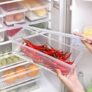 SATVIKAYA Air Tight Plastic Storage Containers Set for Kitchen | Pantry Organizers Kitchen Accessories Items,Fridge Storage Boxes | Leak-Proof, Durable, and Space-Saving (4, 2500ml) (1500 ML, 6)