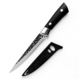 Machado Serbian Chef Knife – High Carbon Clad Steel Usuba Butcher Cleaver, Full Tang Kitchen Chef Knives – Ideal Fathers & Mothers Day Gifts