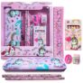 Party Propz Unicorn Stationery Set for Girls – 12 Pcs Pink Stationery Set for Girls | Cute Stationary for Girls | Unicorn Stationary Kit for Kids Return Gift for Girls | Stationary Set Return Gifts