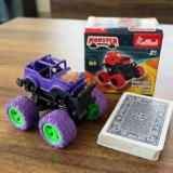 Kriiddaank Kriddaank 4×4 Monster Truck for Kids – Friction Powered Stunt Car with 360° Spin Action – Durable Alloy & Non-Toxic 4WD Toy -Ideal Birthday Gift for Boys & Girls 3-7 Years Old (Multicolor)