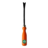 TrustBasket Garden Weeder Hand Tool for Root Remover- Features Forked tip Will Pull Out Weeds Easily