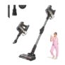 DREAME Mova J20 Cordless Stick Vacuum Cleaner, 17K Pa Powerful Suction, 6×2200 mAh Battery, 50 Minutes Running Time, Folding Tube for Corner Cleaning, 0.5 Litre