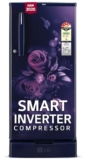LG 185 L, 4 Star, Smart Inverter, Direct Cool Single Door Refrigerator (GLD1945ZOBE, Blue Euphoria, Base stand with Drawer)