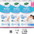 Dabur Baby Super Pants | Diaper Infused with Aloe Vera, Shea Butter & Vitamin E | Insta-Absorb Technology – M(108 Pieces)