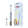 beatXP Jiggle Sonic Electric Toothbrush for Kids with 2 Brush Heads & 3 Cleaning Modes | Rechargeable Electric Toothbrush | 20500 strokes/min with Long Battery Life (Baby Blue)
