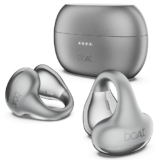 Boat Airdopes Loop OWS Earbuds w/Clip-On Fit, Air Conduction Tech, 50HRS Battery, 4Mics ENx, Dual EQ Modes, 12mm Drivers, 40ms Latency, ASAP Charge, OWS Ear Buds in Ear Bluetooth Earphones(Cool Grey)