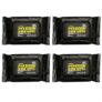 Blixcom Pack of 4 Sneaker Wipes Shoe Instant Cleaner Cleaning for Shoes Quick Remove Dirt Stain Sneakers Kit Cleaner Wipes All Shoes Wet Cleaning kit Quick Clean White