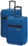Trumpkin Polyester French Trolley Bag (Blue_Double)