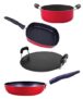 NIRLON Non Stick Kitchenware Kitchen Cooking Utencil Giftset, 4 Pieces(CVG_RT_GP24.5_CS24)
