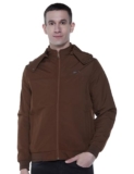 Qube By Fort Collins Men’s Polyester Parka Short Length Coat (BD268AZ_D.Tan, 2XL