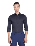 Arrow Men’s Structured Full Sleeve Slim Fit Cutaway Collar Cotton Formal Shirt