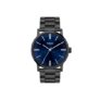 TIMEX Analog Watch for Man with Blue Round Dial & Black Stainless Steel Bracelet Band Water Resistant Men’s Wrist Watches – TWHG35SMU08