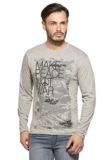 Alan Jones Clothing Men’s Cotton T-Shirt (Grey_S)